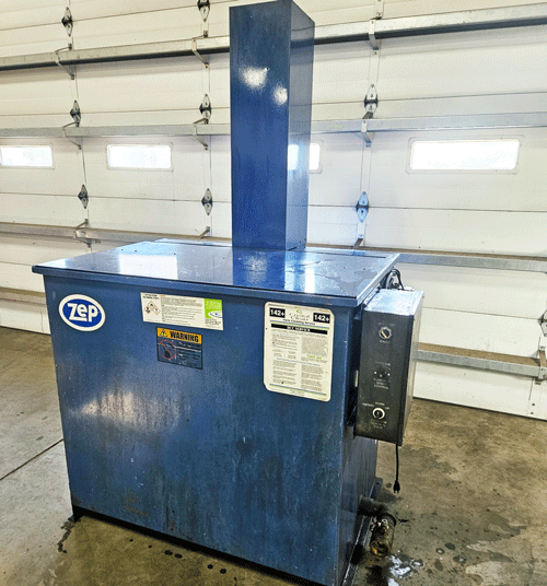 ZEP DYNA 100 Agitating / Lift parts washer | Jamison Equipment
